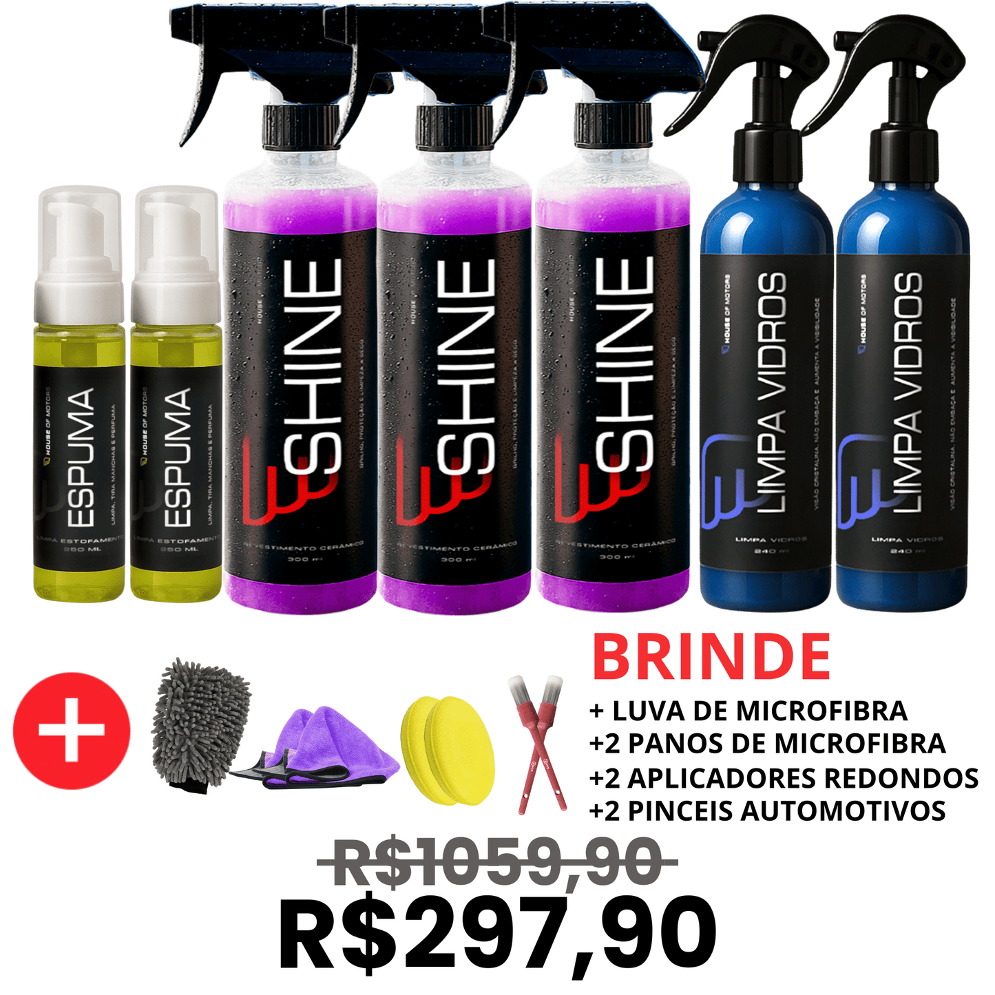 Protocolo Limpeza Completa House Of Motors®