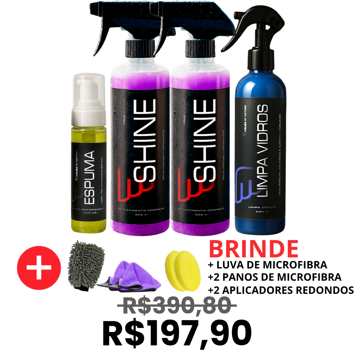 Protocolo Limpeza Completa House Of Motors®