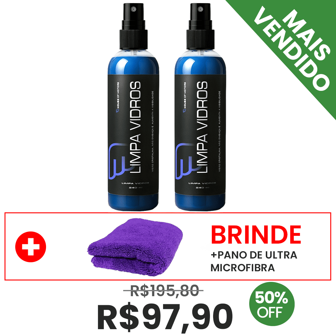 Limpa Vidros [Estoque Limitado]