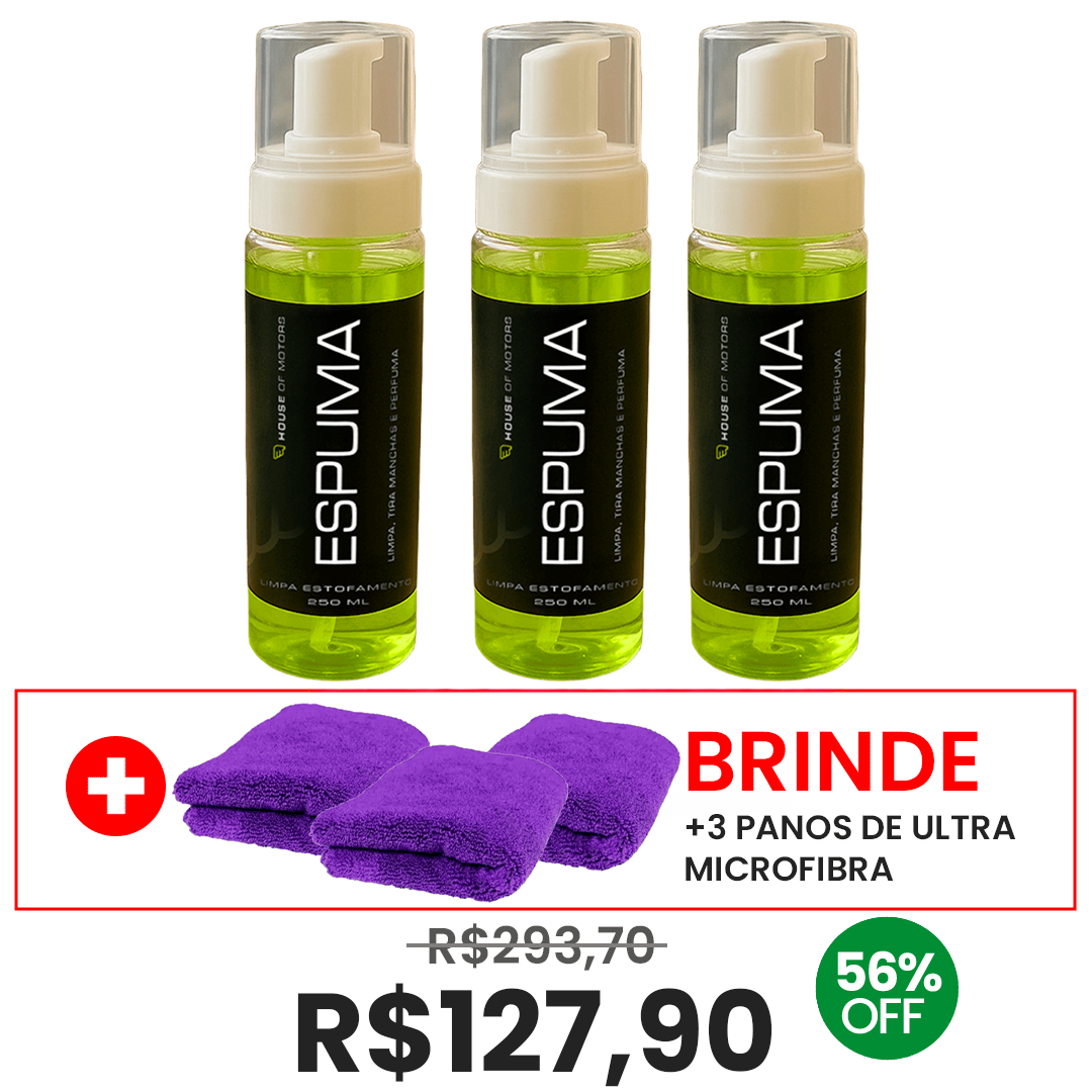 Espuma Interior Cleaner [Estoque Limitado]