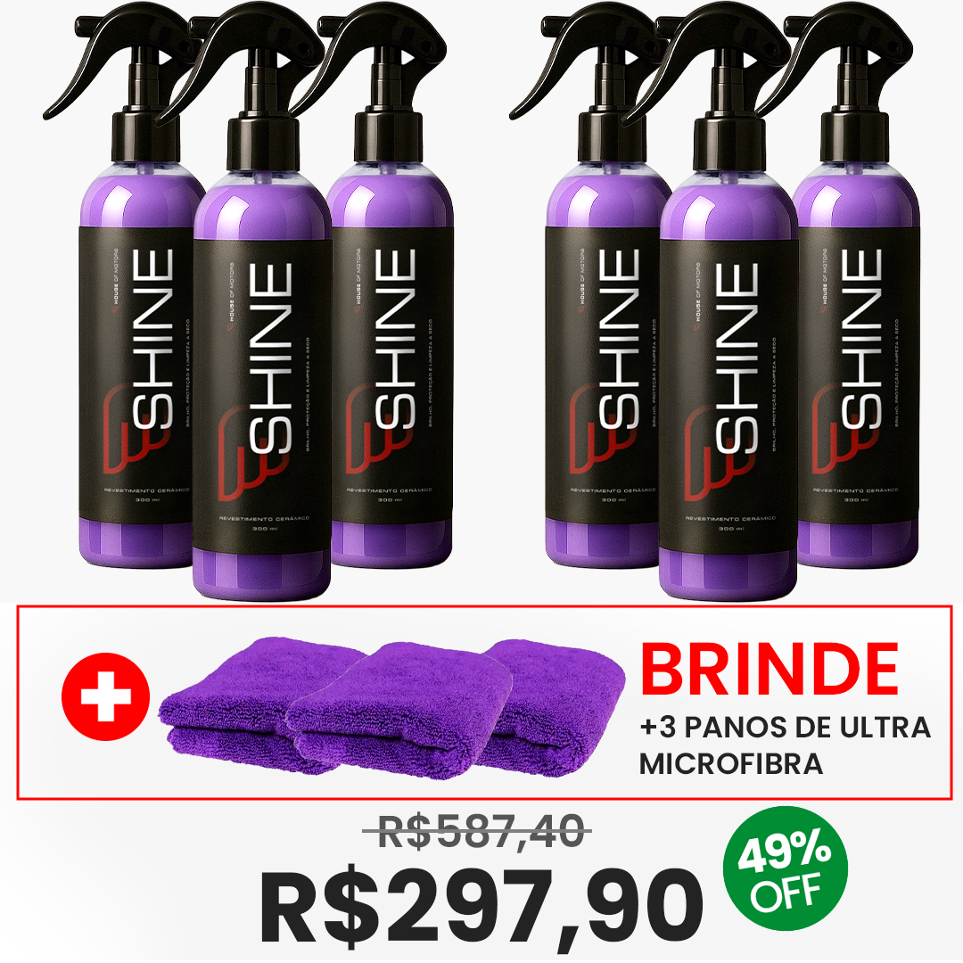 Shine Revestimento 3 em 1 [Estoque Limitado]